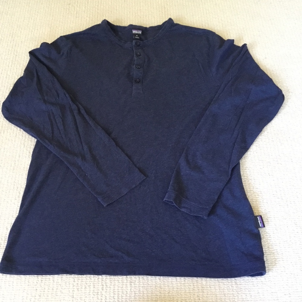 Patagonia Navy Long-Sleeve Henley